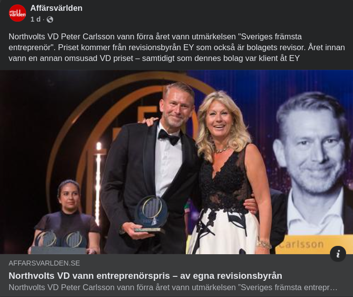 Pristagare & Prisgivare