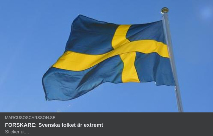 Svensk Extremism & Självbild