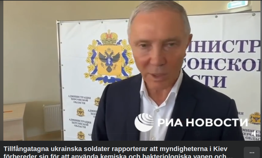 Krigsfångerapporterade Kiev-Förberedelser