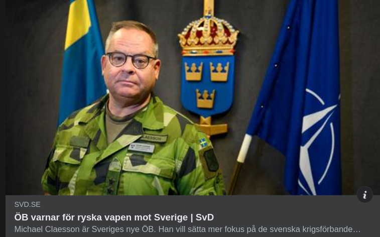 Ryssvapenvarnande Svensk ÖB