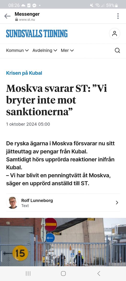 Moskva, Kubal & Sundsvall