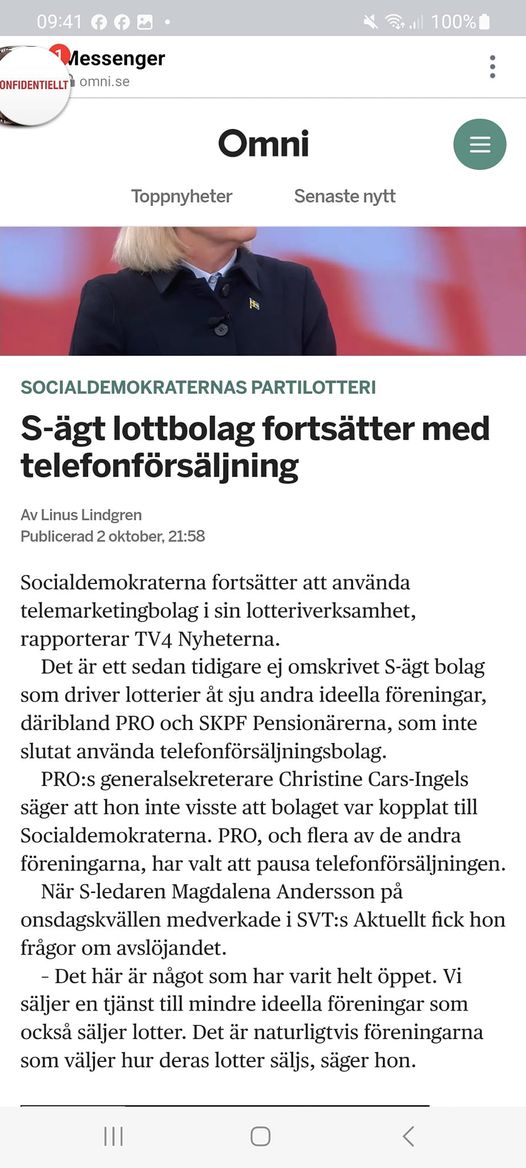 Fortsatt S-Lotteri