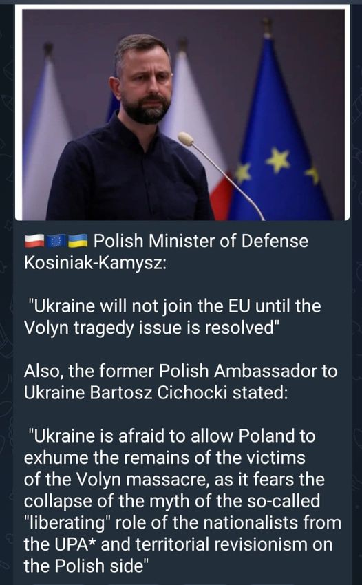 Polska Försvarsministern Om EU & Ukraina