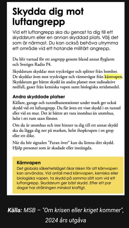 Strålande Krisbroschyr