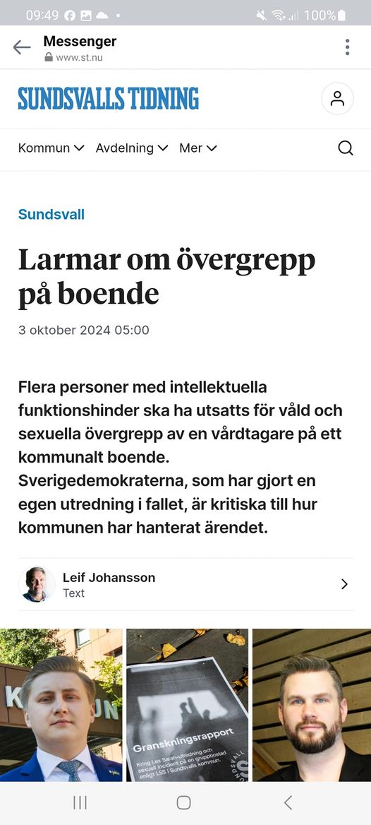 Larm Om Övergrepp På Boende