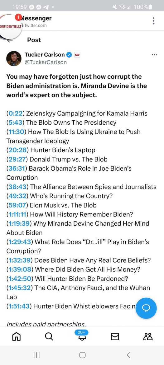 Korruptionssammanställning Hos Tucker