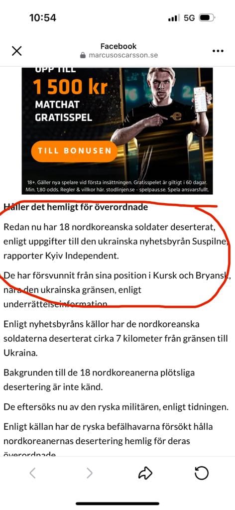 Deserterade Nordkoreaner Vid Ukrainska Gränsen