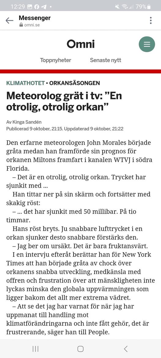 Orkangråtande Meteorolog