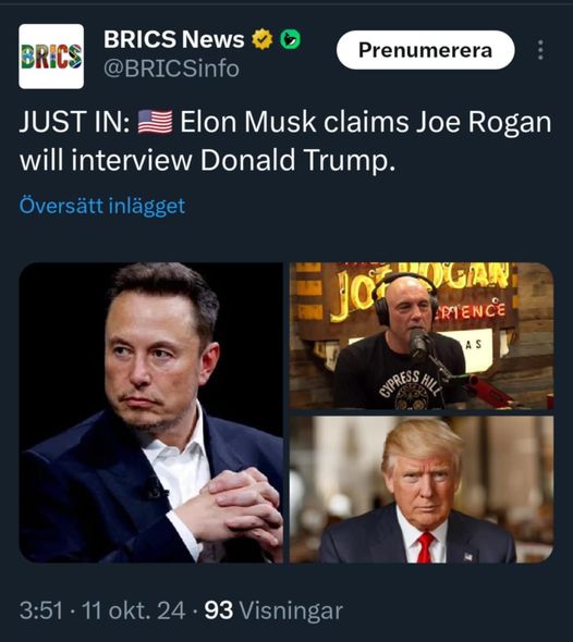 Trump & Rogan?..