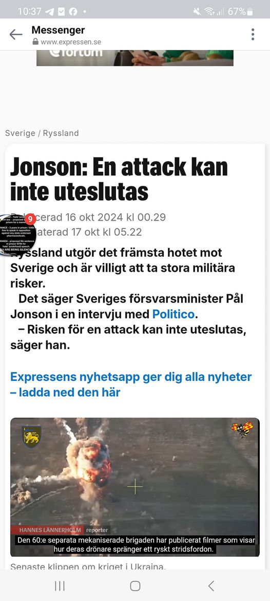 Pål Kan Inte Utesluta En Attack