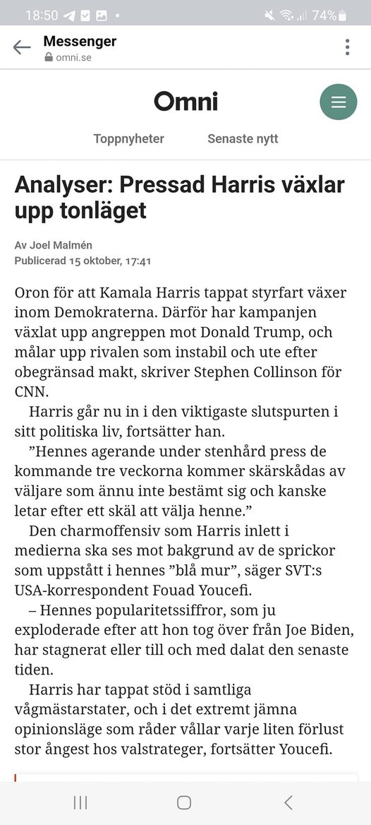 Kamelens Popularitetssiffror..