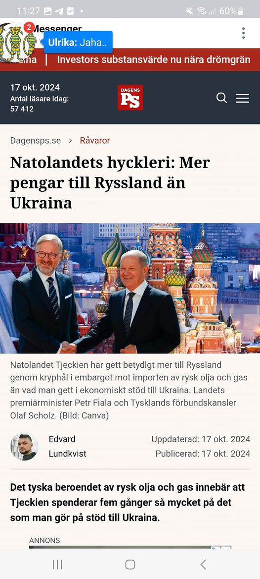 Energi, Krig & Hyckleri