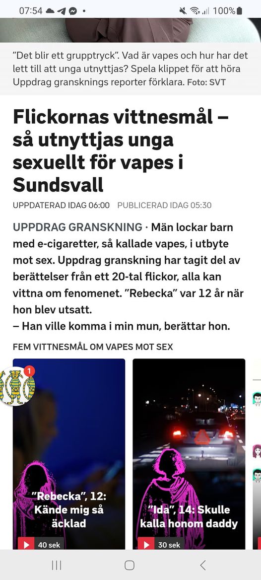 Vape Mot Sex I Sundsvall