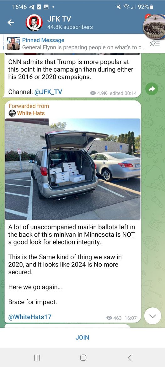 Poströstningsleveranser Även I År