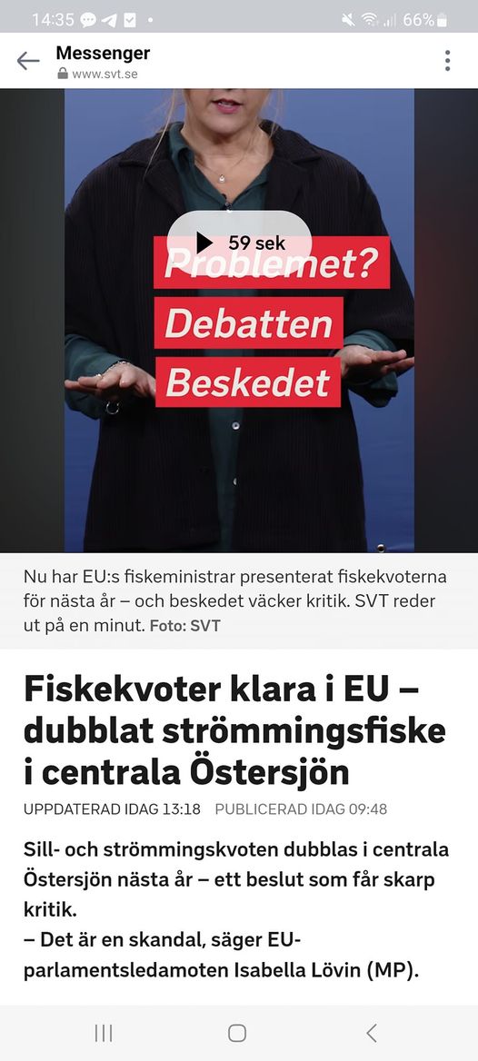 EU-Klara Fiskekvoter