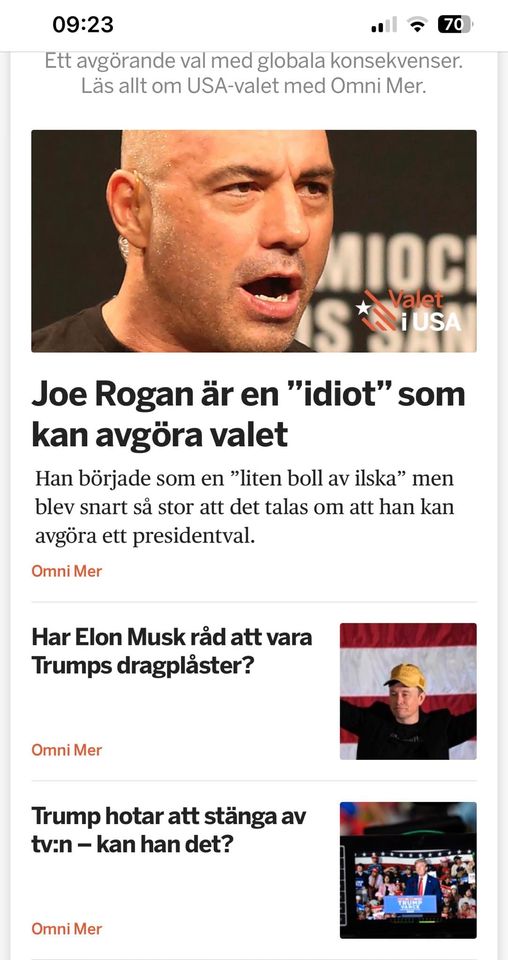 Valavgörande "Idiot" I Media