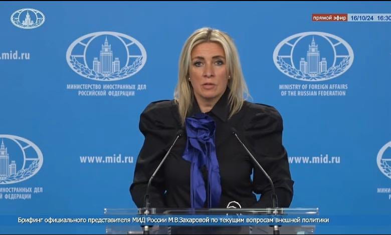 Zakharova Om Borell-Uttalande