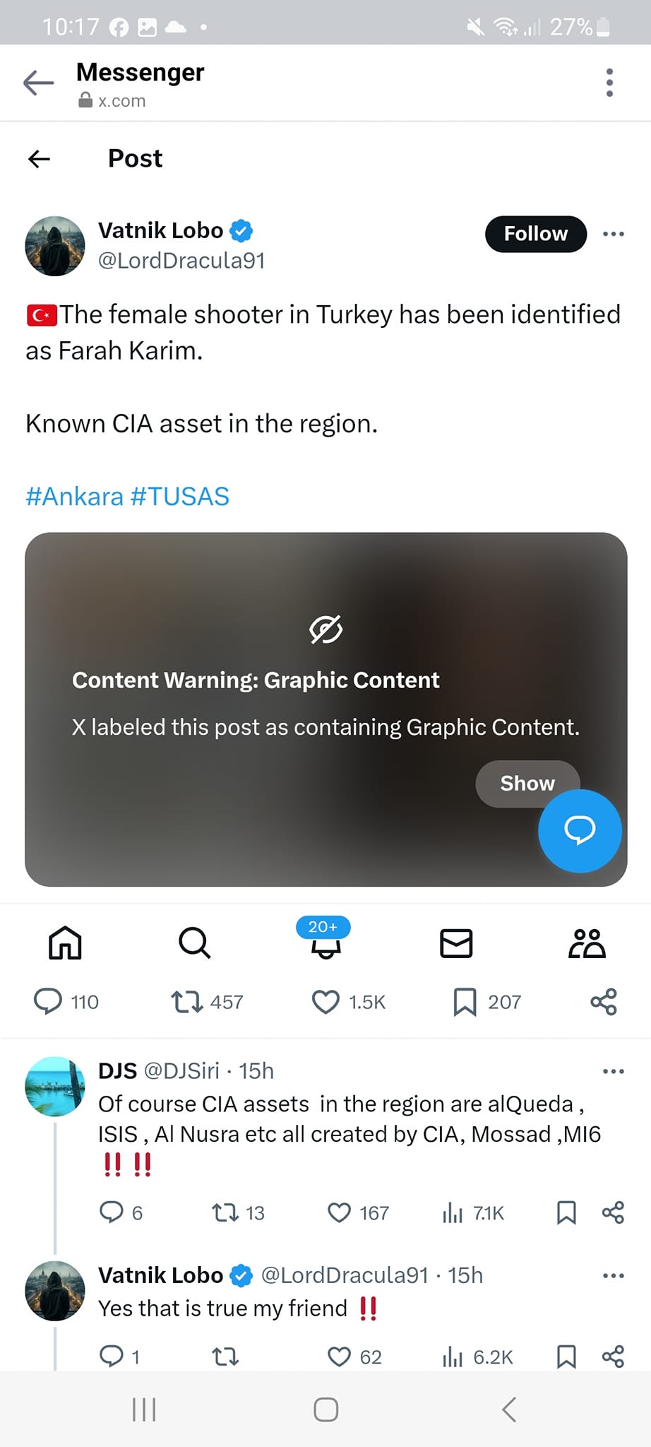 CIA-Tillgång I Turkisk Terror