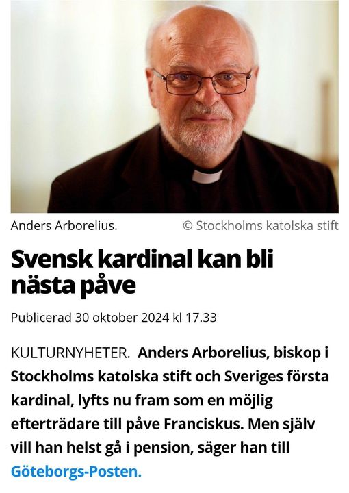 Svenskt Påvematerial?..