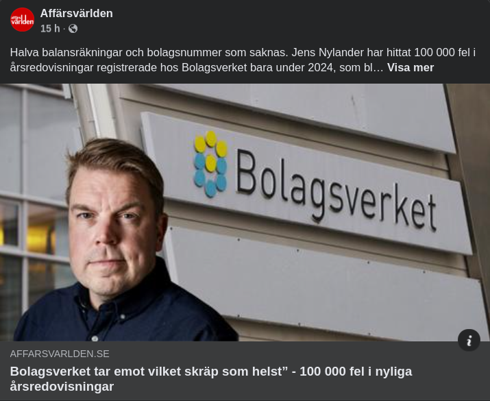 Bolagsverket..