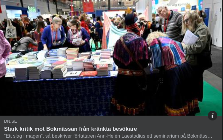 Kränkta På Bokmässan