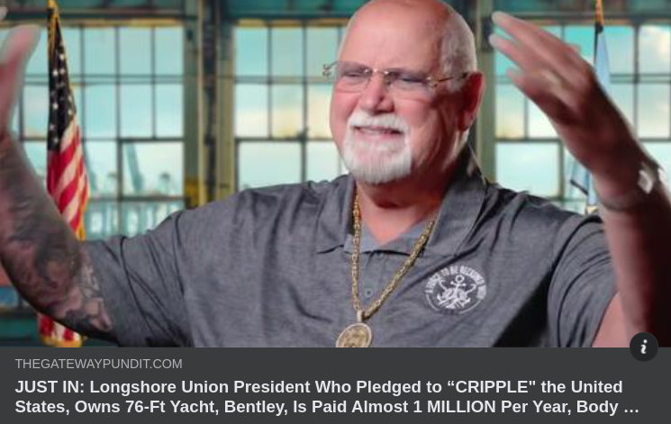 Amerikansk Fackföreningsboss..