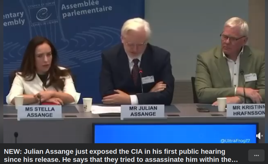 Assange Om CIA