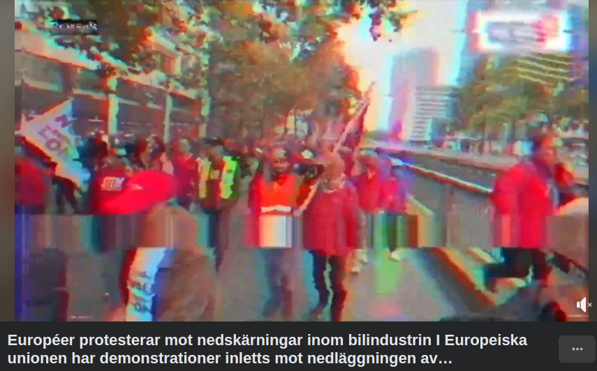 Europeiska Bilindustrinedskärningsprotester