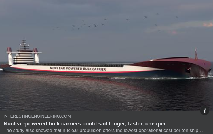 Kärnkraftsdrivna Bulkfartyg