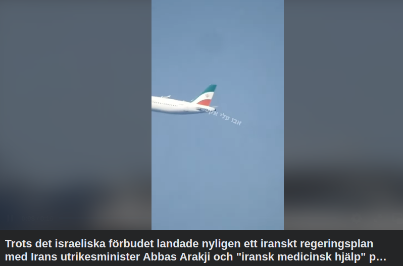 I Beirut Trots Israeliskt Flygförbud