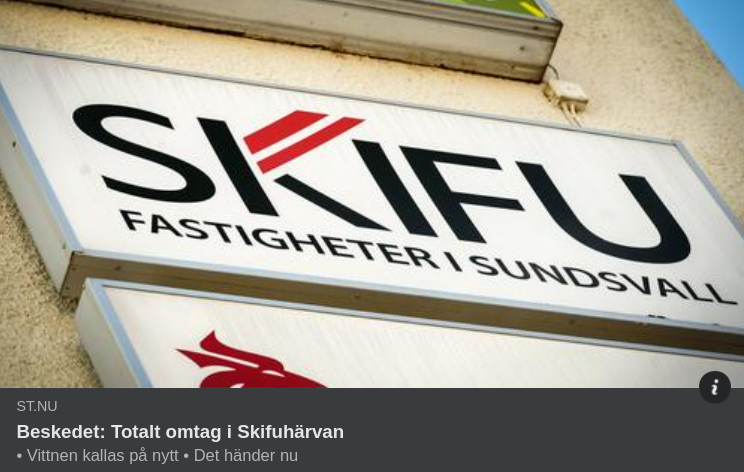 Totalt Omtag I Skifuhärvan