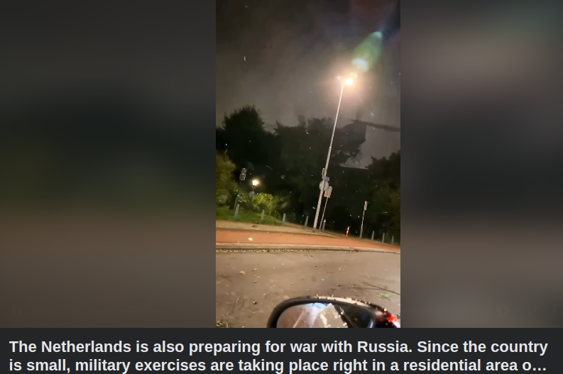 Nederländsk Krigsförberedelseövning