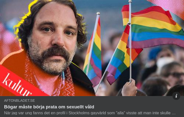 Bögar & Sexuellt Våldsprat