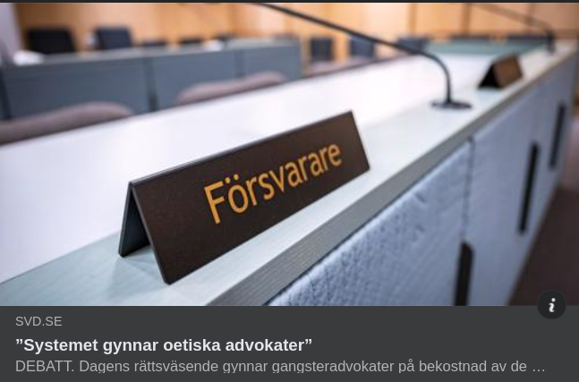 ...Det Svenska Rättsväsendet..