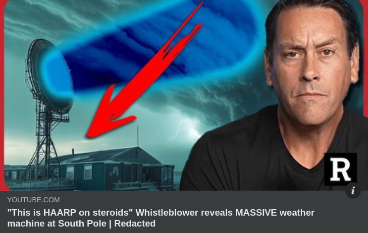 Väderkontroll Från Sydpolen
