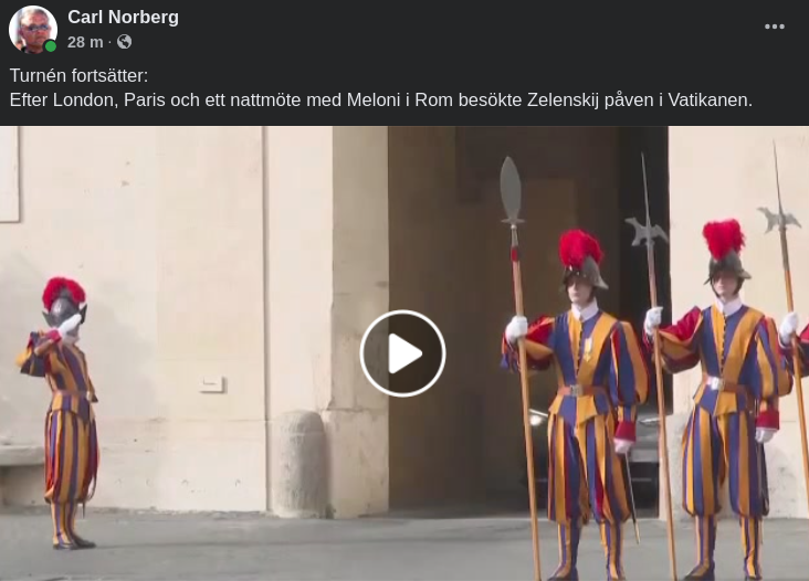 Fortsatt Zelensky-Turné