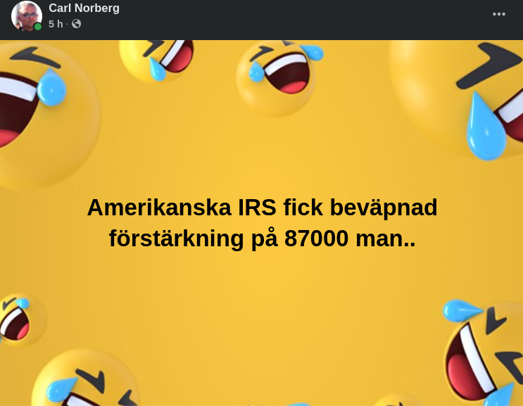 Beväpnad IRS-Förstärkning