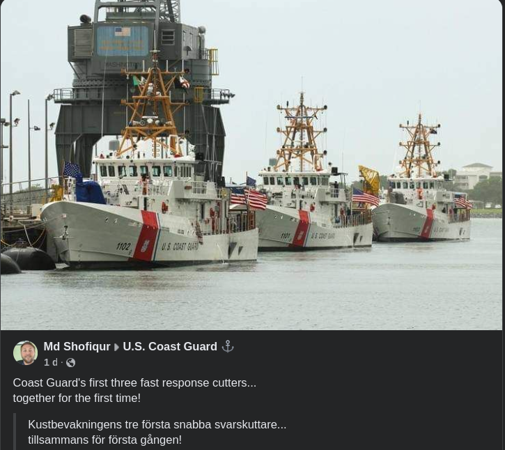 Kustbevakningsfartyg