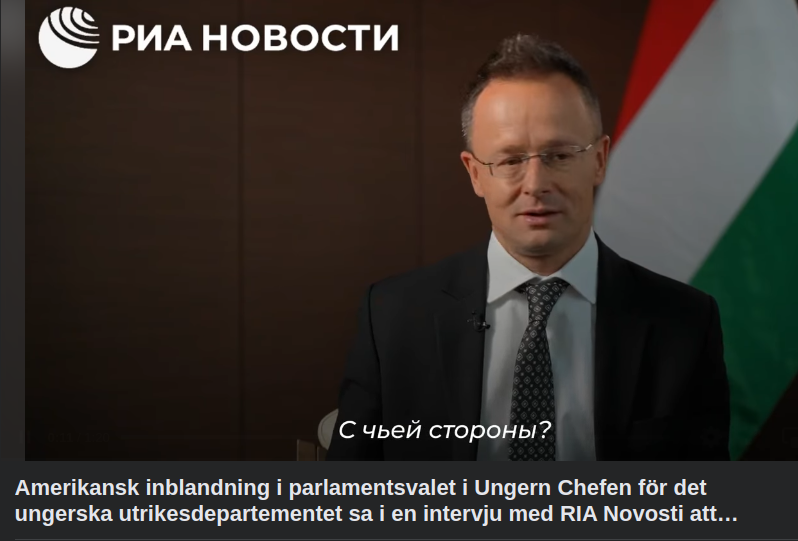 Amerikansk Inblandning I Ungerns Val