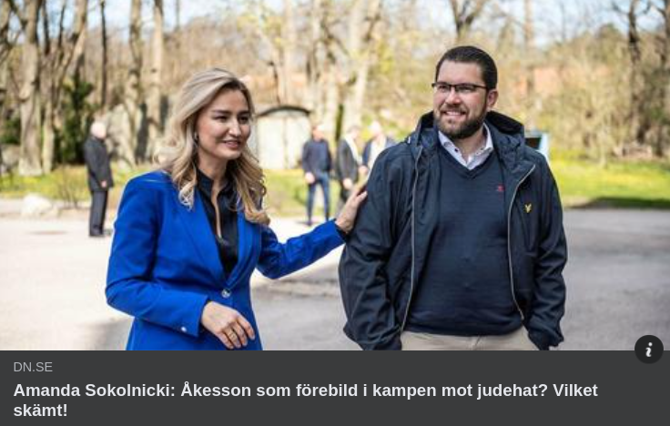 Judehat I DN Utan Definitioner