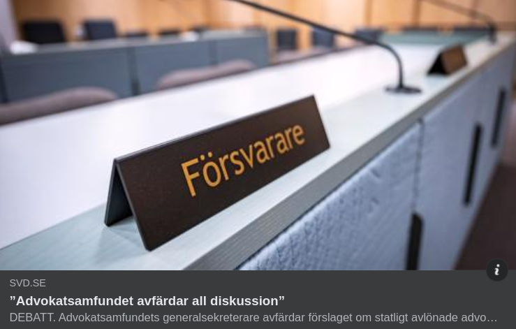 ..Svenska Rättssystemet