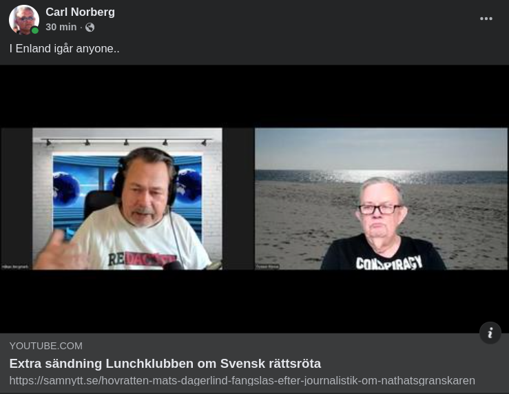 Extrasändning Från Lunchklubben