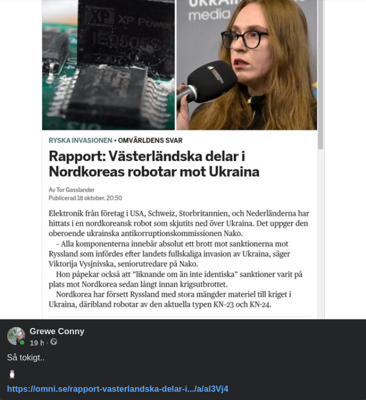 Västerländskt I Nordkoreanska Robotar Nedskjutna I Ukraina
