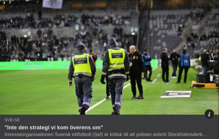 Strategi & Fotbollspoliser