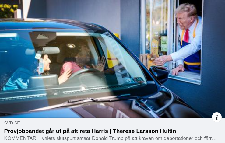 Provjobbande Trump För Kamelretning I SvD