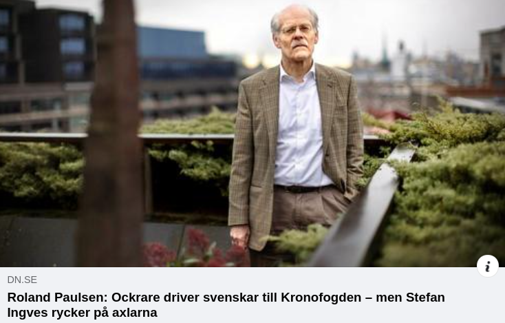 Svenskekonomiskt Funderingsmaterial I DN