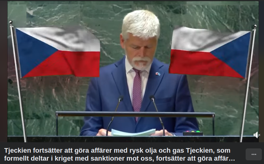 Fortsatt Tjeckiska Affärer Med Rysk Olja & Gas