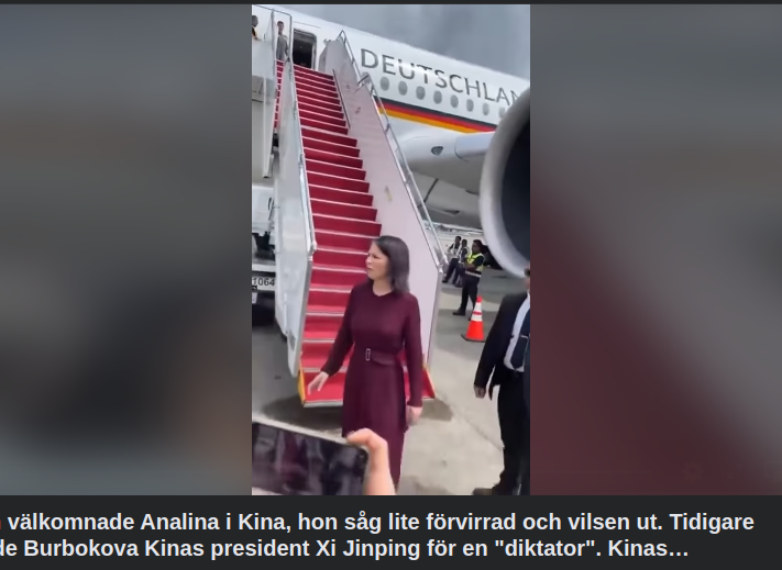 Tyskt Besök Utan Kinesiskt Välkomnande