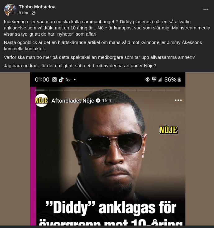 Aftonslaskigt Nöjesbrott