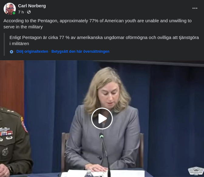 Amerikansk Ungdom & Militären